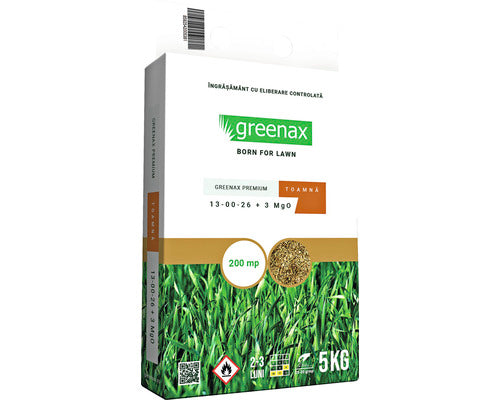 Ingrasamant Pentru Gazon Toamna Greenax Premium 5 Kg