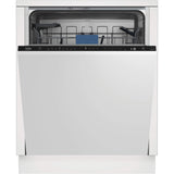 Masina de spalat vase incorporabila Beko BDIN384D0C, 14 seturi, 8 programe, HygieneIntense, AutoDoor Opening, Quick&Shine, Clasa C, 60 cm