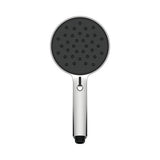 Para de dus Batten 3 functii, buton reglare, crom/negru