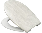 Capac WC FORM & STYLE Brooklyn, inchidere lenta, alb 39,7-47,6x36,2 cm