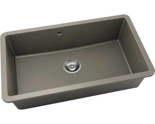 Chiuveta Bucatarie Cu O Cuva Fat Avangard 232 76x46 Cm Fara Picurator, Montare Sub Blat, Fatgranit Desert Rose
