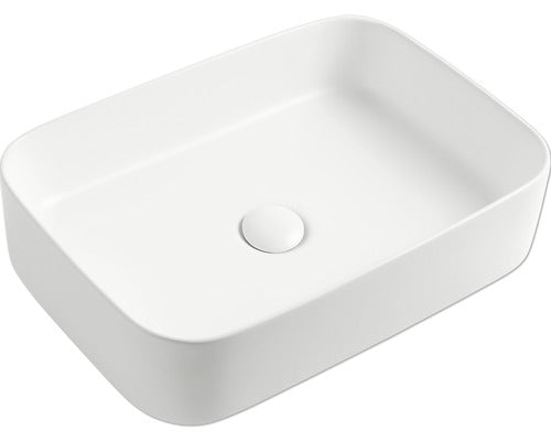 Lavoar pe Blat Jungborn Three 50x35 cm Alb Mat