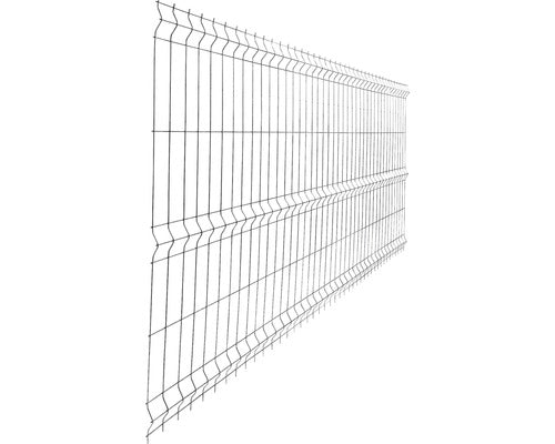 Panou Gard 3d Bordurat Zincat 1530x2500 Mm, 4 Mm Gri