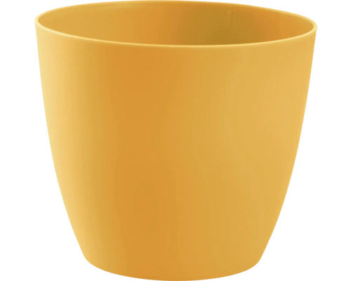 Masca Ghiveci Ella Plastic Ø 25 Cm H 22, 2 Cm Galben Miere
