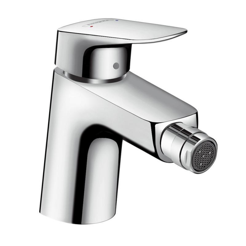 Baterie bideu Hansgrohe Logis 70 71204000, monocomanda, crom