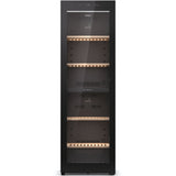 Racitor de vinuri Haier HWS236GDGU1, 236 sticle, Clasa G, WiFi, LED, Dual zone, Usa reversibila, H 190 cm, Negru