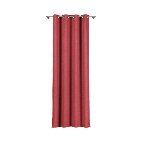 Draperie cu inele Tysa, uni bordo, efect umbrire, 140x245 cm
