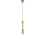 Pendul Avoltri E27 Max. 1x60w, Lemn Stejar