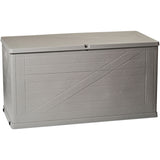 Lada depozitare gradina, Toomax Wood, 420 litri, gri, 120x56x63 cm