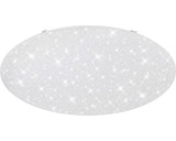 Plafoniera Briloner 80w 6500 Lumeni 3000-6000k, Alb Cu Efecte De Stele