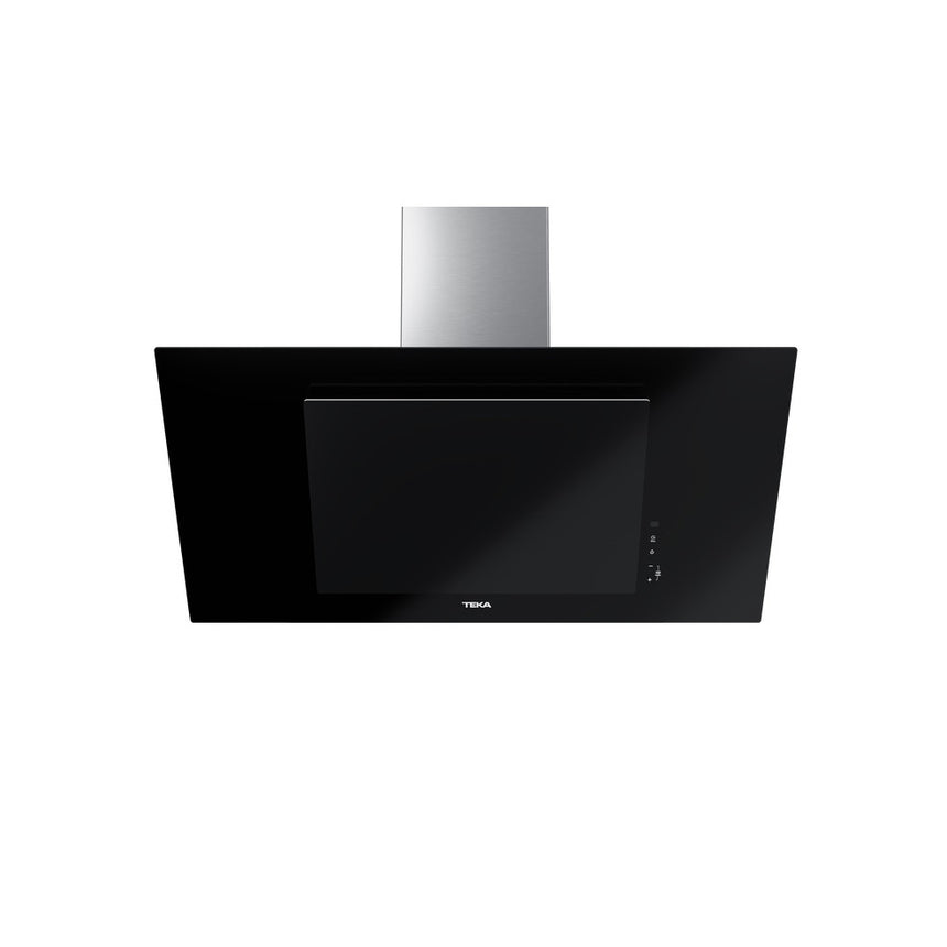 Hota decorativa TEKA, DVT 98660 TBS BK, 90 cm, 3 trepte putere + Turbo, Functie Freesh Air, clasa A+, neagra