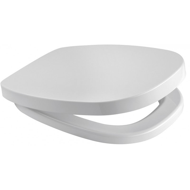 Capac vas WC Ideal Standard Connect E712801, inchidere normala, cu balamale metalice, material duroplast