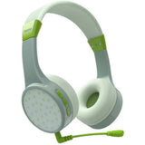 Casti pentru copii On-Ear Hama Teens Guard, Bluetooth, Limitator de Volum, Microfon, Verde