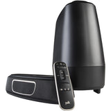 Soundbar Polk Audio MagniFi Mini, Subwoofer wireless, Bluetooth, WiFi, Google Cast, HDMI ARC, Dolby Audio, Polk VoiceAdjust, 150W, Negru