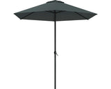 Umbrela Soluna Nancy Ø 250 Cm H 244 Cm 160 G/mp Poliester Gri Inchis