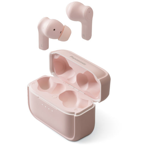 Casti In-Ear Panasonic RZ-B210WDE-P, True Wireless, Autonomie 20 ore, extra Bass, RoZ