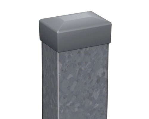Stalp Zincat 6x4x250 Cm Argintiu