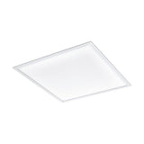 Plafoniera SALOBRENA-M, cu senzor de miscare, EGLO, LED, 34W, 4600 lm, 4000K, aluminiu, plastic, alb, 59.5 x 59.5 x 5 cm, A+