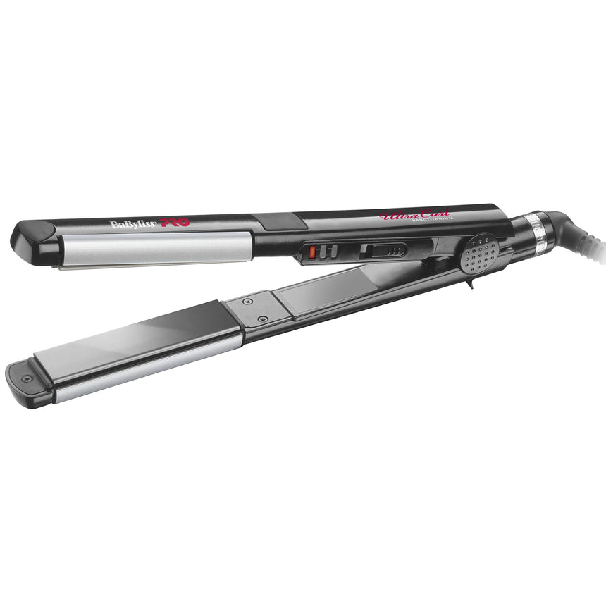 Placa de indreptat & bucle Profesionala BaBylissPro 2071 Ultra Curl, placi ceramice 25mm, 3 trepte, 170°-230°C, Gri