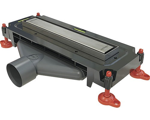 Rigola Dus cu Gratar din Inox Wirquin So Low 220 mm Fara Brate Pentru Sapa