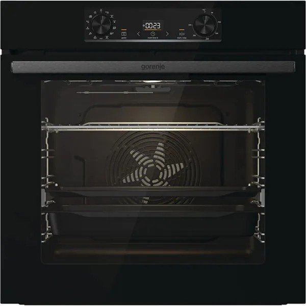 Cuptor incorporabil Gorenje, BOS6737E13BG, Electric, Autocuratare Hidrolitica, 77 l, Clasa A negru