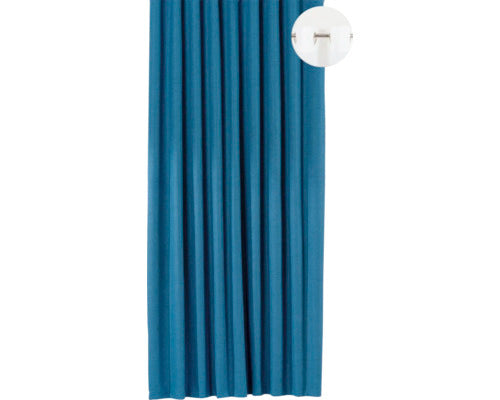 Draperie Cu Inele Ares Albastru 140x245 Cm