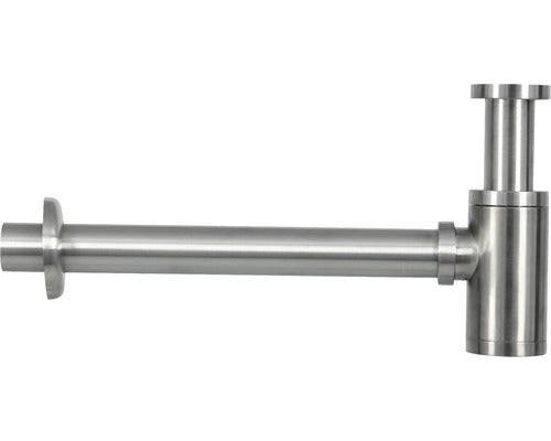 Sifon design pentru lavoar 1 1/4" crom mat