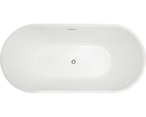 Cada de Baie Dreptunghiulara Freestanding Alure, Acril, 82x172x60 cm, Alb