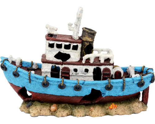Decoratiune Acvariu Pescador Albastru