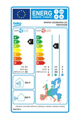 Aer Conditionat BEKO BEHPGH120, 12000 BTU, A++/A+, Inverter, kit instalare inclus, Alb