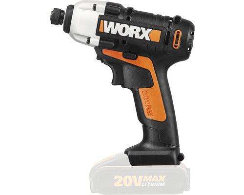 Masina De Gaurit & Insurubat Cu Impact Worx Wx290.9 - 20v Cu Acumulator Max.2500 R/min