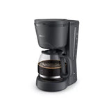 Cafetiera Philips HD7430/90, 1000W, 1.2 l, Sistem anti-picurare, Negru