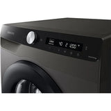 Masina de spalat rufe Samsung WW90T554DAX/S7, 9 kg, 1400 RPM, Clasa A, Add Wash, AI Control, Steam, Eco Bubble, Drum Clean, Motor Digital Inverter, Wifi, Smart Control, Inox