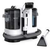 Aspirator Spalare Tapiterie Lubluelu V6, 450W, 1.75L, Rezervor Dublu, Curatare Canapea, Saltea, Auto, Alb