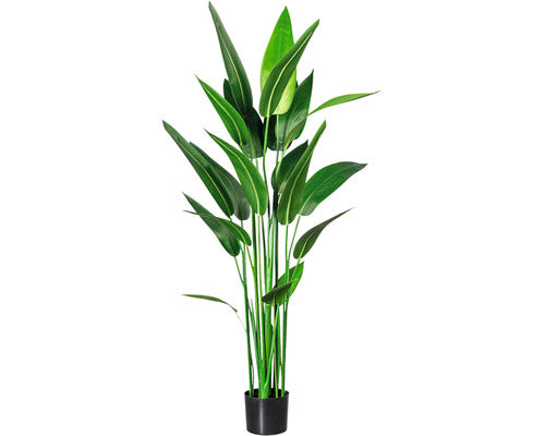 Planta Artificiala Canna In Ghiveci H 140 Cm Verde