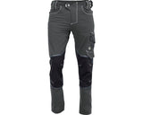 Pantaloni De Lucru Cerva Neurum Pfm Din Bumbac Si Poliester Gri Antracit, Marimea 48
