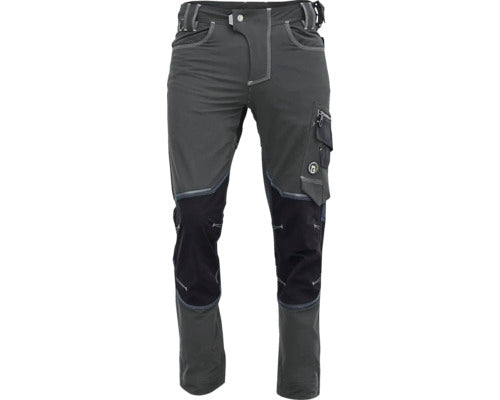 Pantaloni De Lucru Cerva Neurum Pfm Din Bumbac Si Poliester Gri Antracit, Marimea 48
