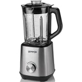 Blender GORENJE B1000GE, 1.5l, 1000W, 2 trepte viteza, Argintiu-Negru