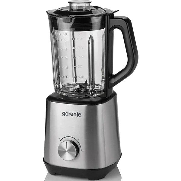 Blender GORENJE B1000GE, 1.5l, 1000W, 2 trepte viteza, Argintiu-Negru