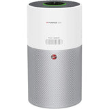 Purificator de aer, Hoover, HHP30C 011, functii inteligente, filtrare tripla, control al calitatii aerului cu mai multi senzori, Alb/Gri