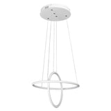 Pendul LED Donatella, 37 W, 4000K, finisaj alb
