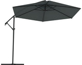 Umbrela Soluna Lyon Ø 300 Cm H 257 Cm 180 G/mp Poliester Gri