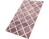 Covor Shaggy Stream Romburi Rose 80x150 Cm