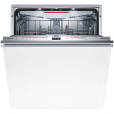Masina de spalat vase incorporabila Bosch SMV6ZCX49E, 14 seturi, 8 programe, ActiveWater, Motor EcoSilence Drive, Clasa C, TimeLight, Home Connect, 60 cm