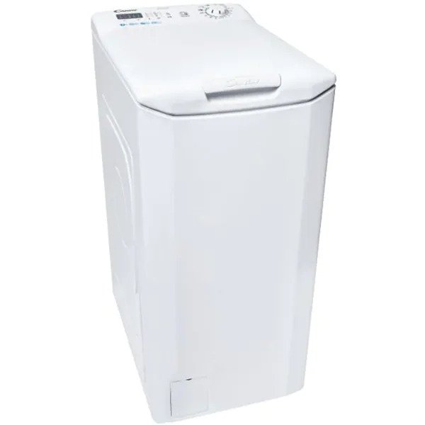 Masina de spalat rufe cu incarcare verticala Candy CST 27LET/1-S, 7 kg, 1200 rpm, Clasa E, programe Hygiene, Alb