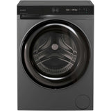 Masina de spalat rufe Candy ProWash 700 slim BS 49SB8G-S, 9 kg, 1400 RPM, 16 programe, Motor Inverter, Steam, LCD Touch display, Soft Drum, Dual Spray, Programe rapide de spalare, Wifi, Clasa A, Antracit