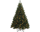 Brad De Craciun Artificial Lafiora Chamonix Cu Led Ø 160 Cm H 240 Cm Verde