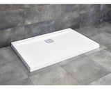 Cadita De Dus Dreptunghiulara Radaway Argos D 90x150x5,5 Cm Acril Alb 4ad915-01