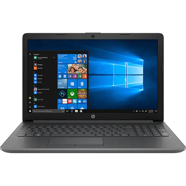Laptop HP 15-dw3043nq, Intel Core i3-1115G4 pana la 4.1GHz, 15.6" Full HD, 8GB, SSD 256GB, Intel UHD Graphics, Windows 10 Home, Gri Inchis