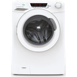 Masina de spalat rufe Slim Candy HE4 127TXME/1-S, 7 kg, 1200 rpm, Clasa A, Motor Inverter, Mix Power Systems, Hygiene Pro Systems, Alb